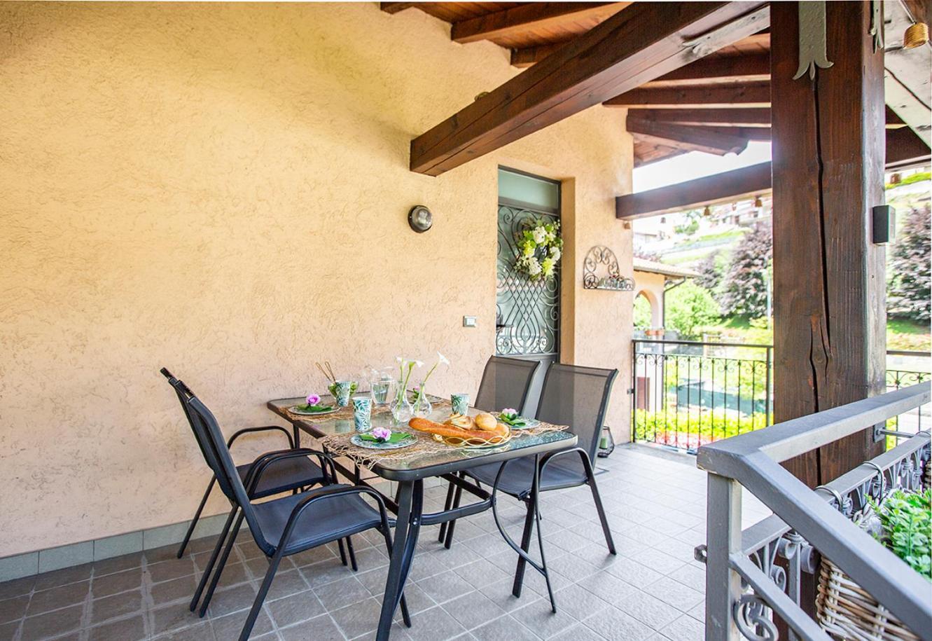 Villa L'Acero Rosso - Giardino Privato E Box Auto Menaggio Exterior foto